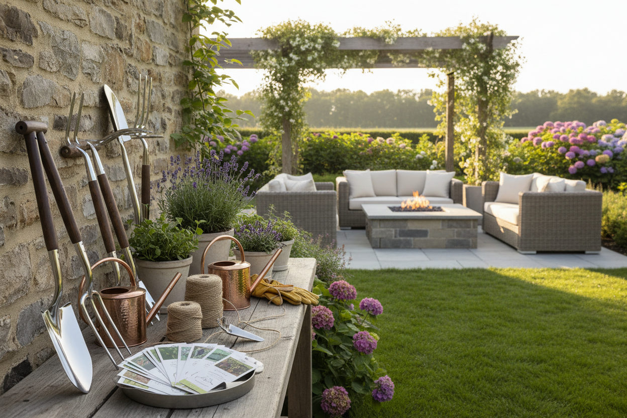 Garden supplies and outdoor lifestyle hero image